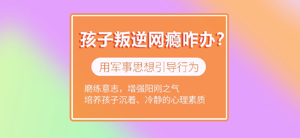 戒网瘾叛逆图片