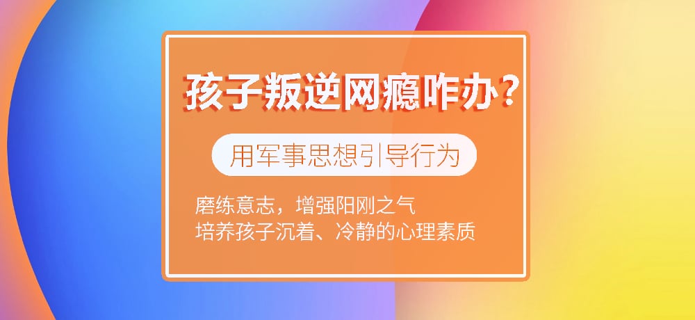 戒网瘾叛逆图片