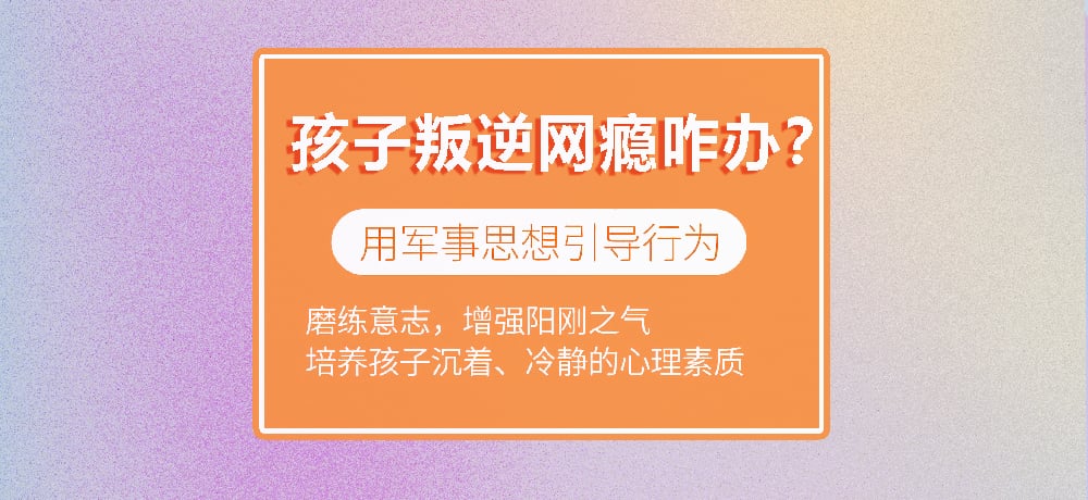 戒网瘾叛逆图片