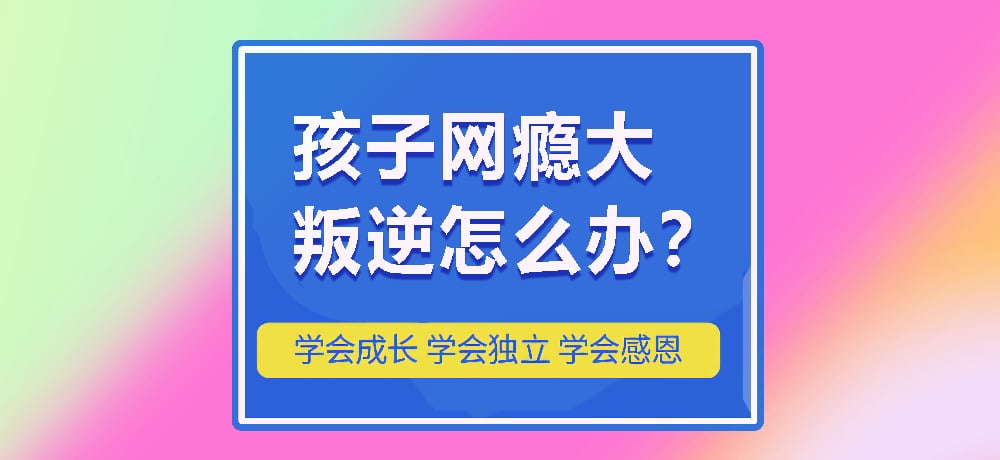 戒网瘾叛逆图片