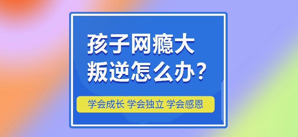 戒网瘾叛逆图片