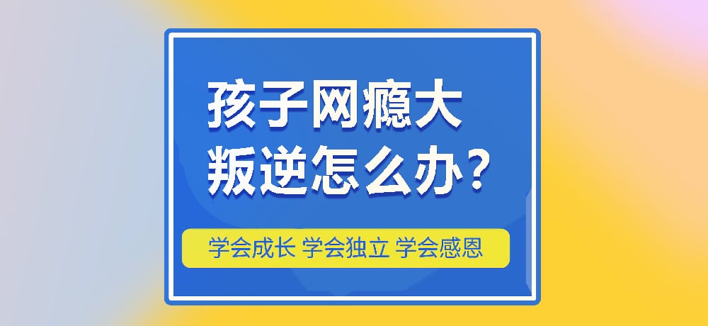 戒网瘾叛逆图片