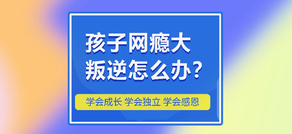 戒网瘾叛逆图片