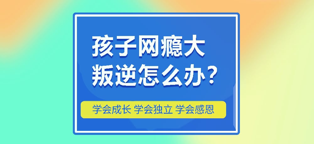 戒网瘾叛逆图片