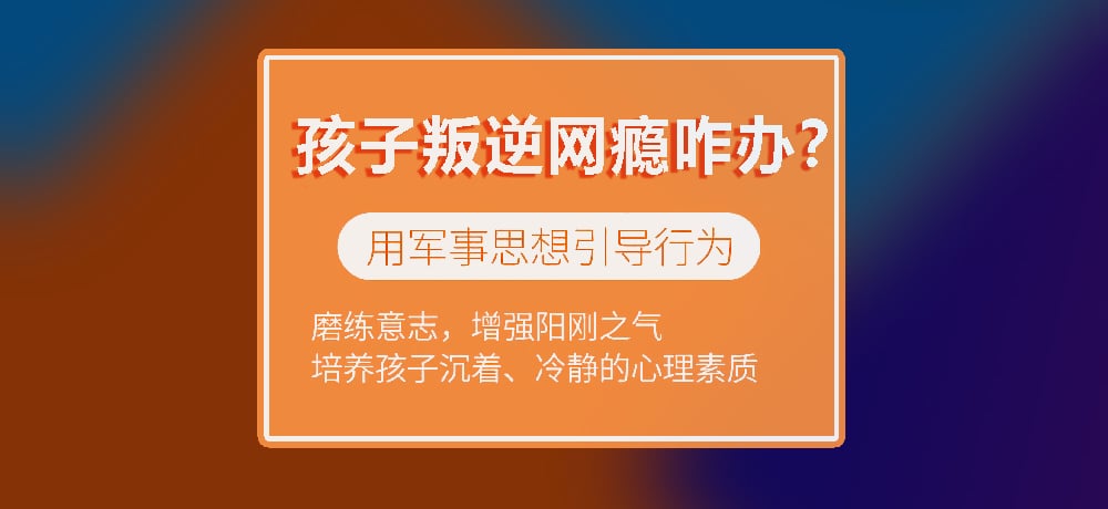 戒网瘾叛逆图片