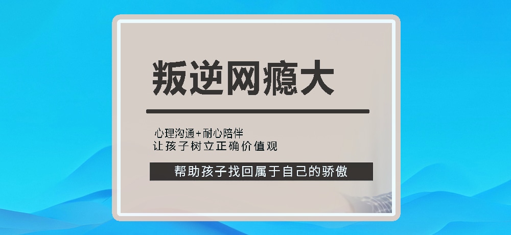 戒网瘾叛逆图片