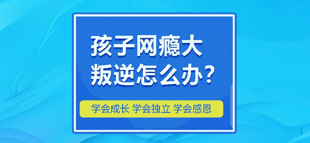 戒网瘾叛逆图片