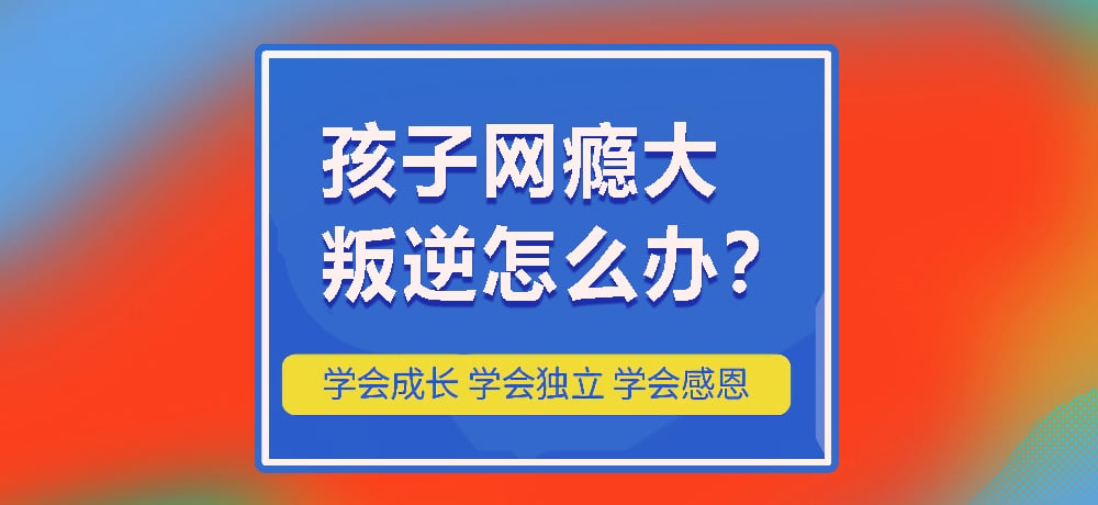 戒网瘾叛逆图片