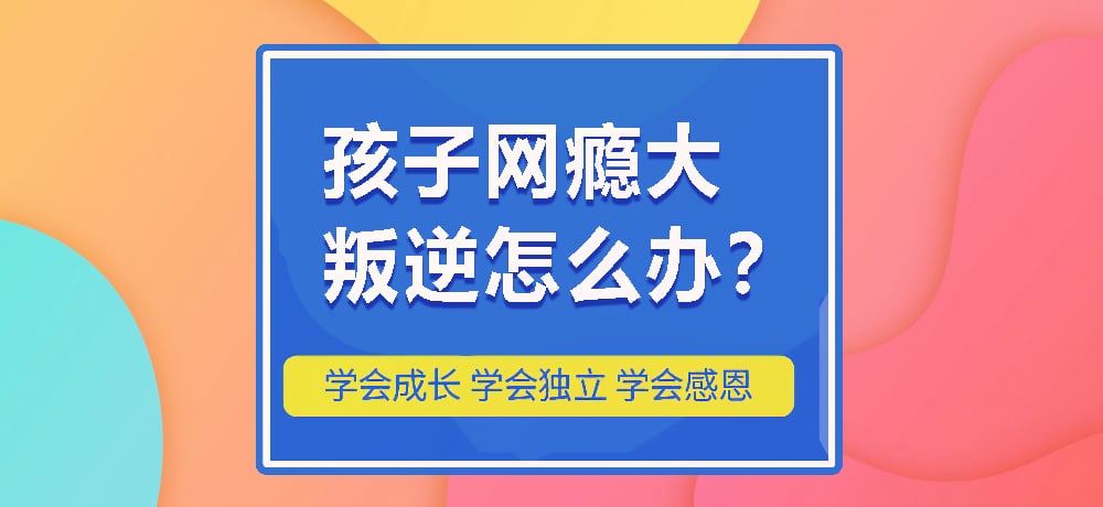 戒网瘾叛逆图片