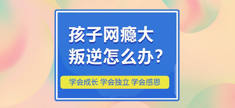 戒网瘾叛逆图片