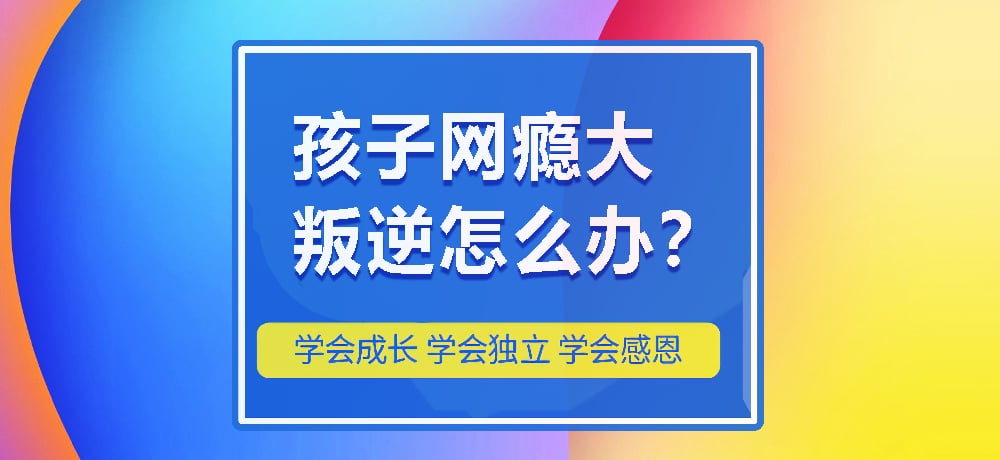 戒网瘾叛逆图片