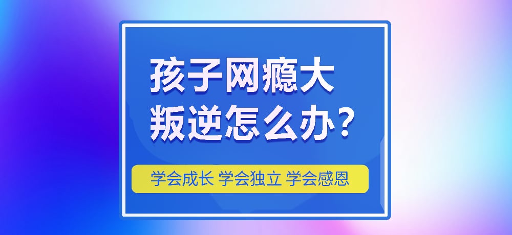 戒网瘾叛逆图片