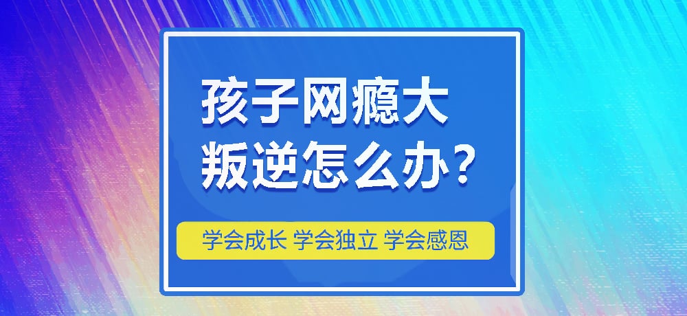 戒网瘾叛逆图片