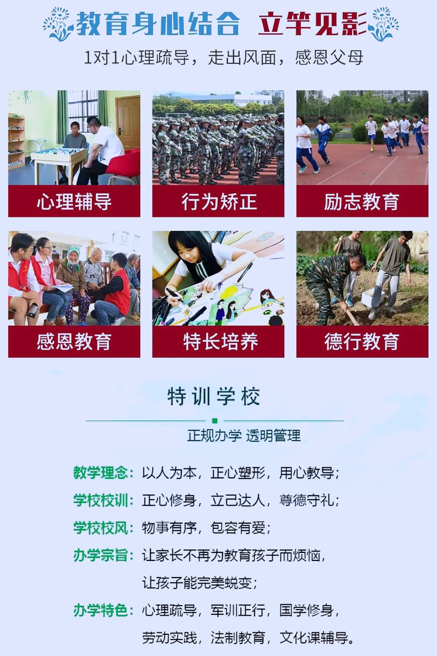 叛逆特训学校优势