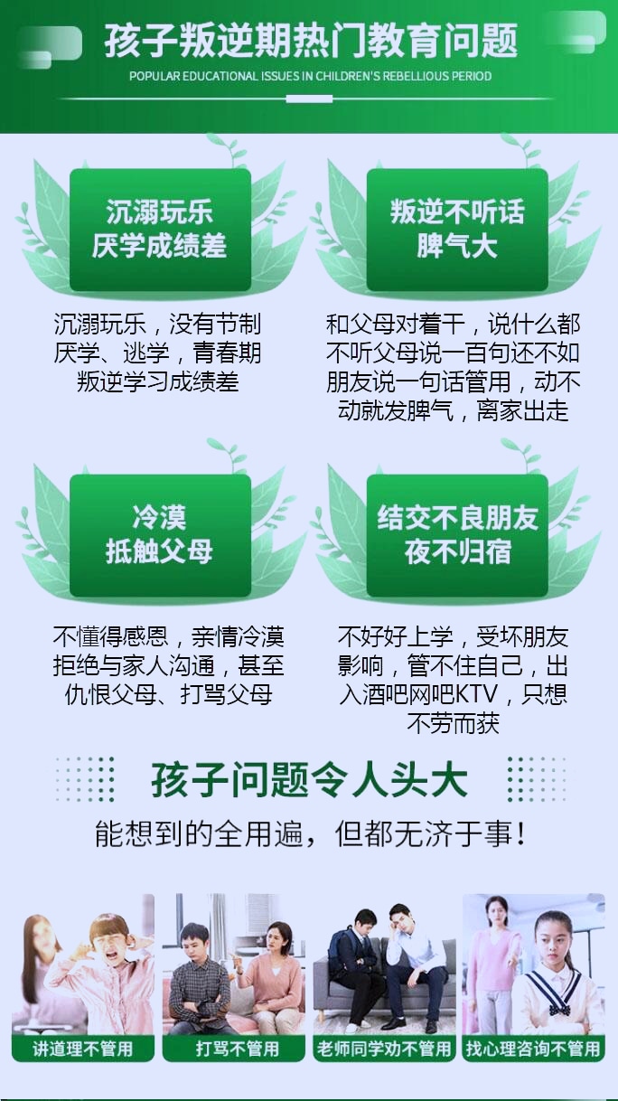 叛逆特训学校优势