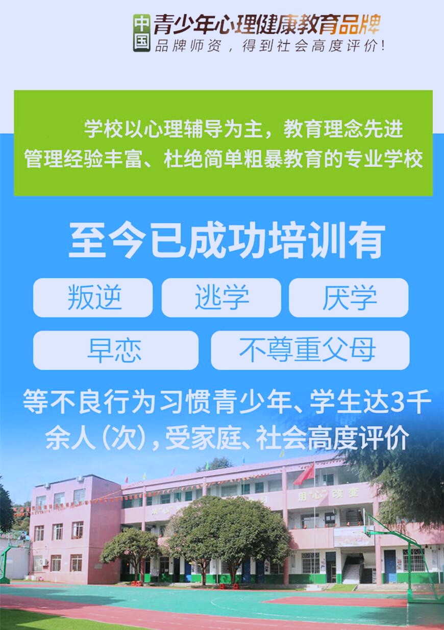 叛逆特训学校优势