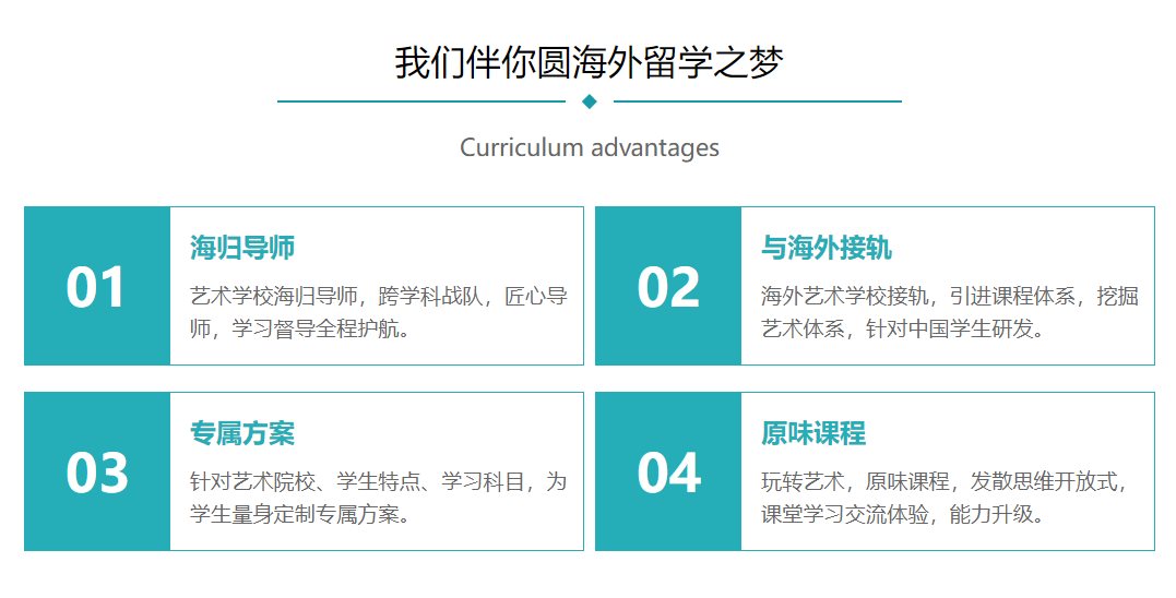 艺术留学作品集培训