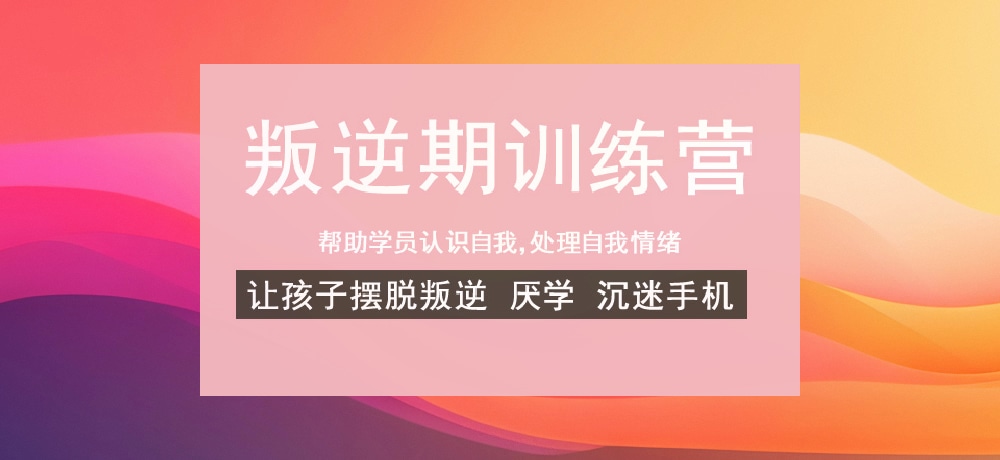 叛逆戒网瘾学校