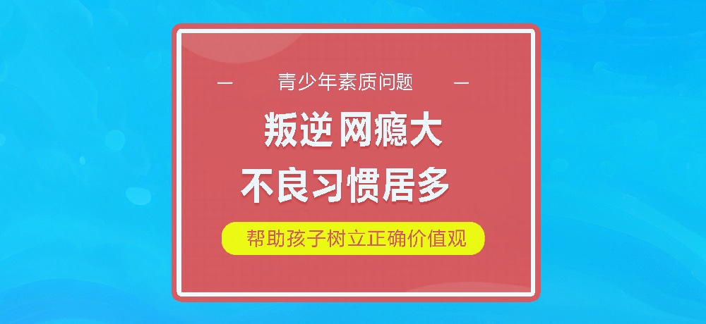 孩子叛逆网瘾图