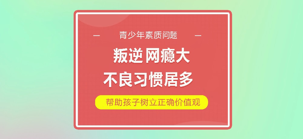 孩子叛逆网瘾图