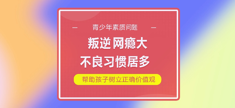 孩子叛逆网瘾图