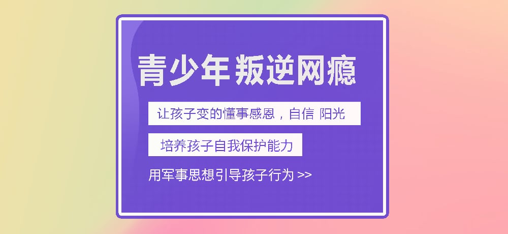 孩子叛逆网瘾图