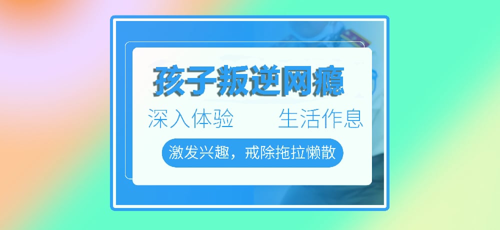 孩子叛逆网瘾图