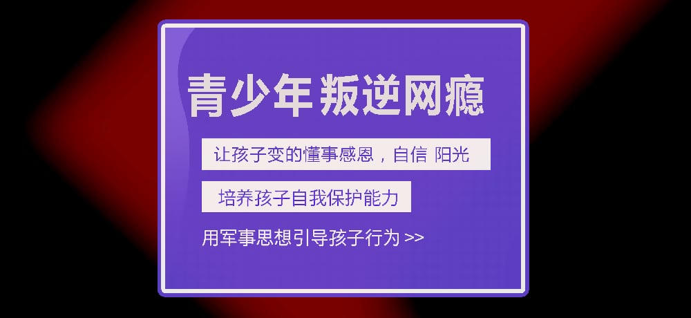 孩子叛逆网瘾图