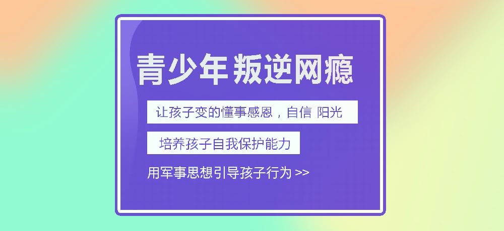 孩子叛逆网瘾图